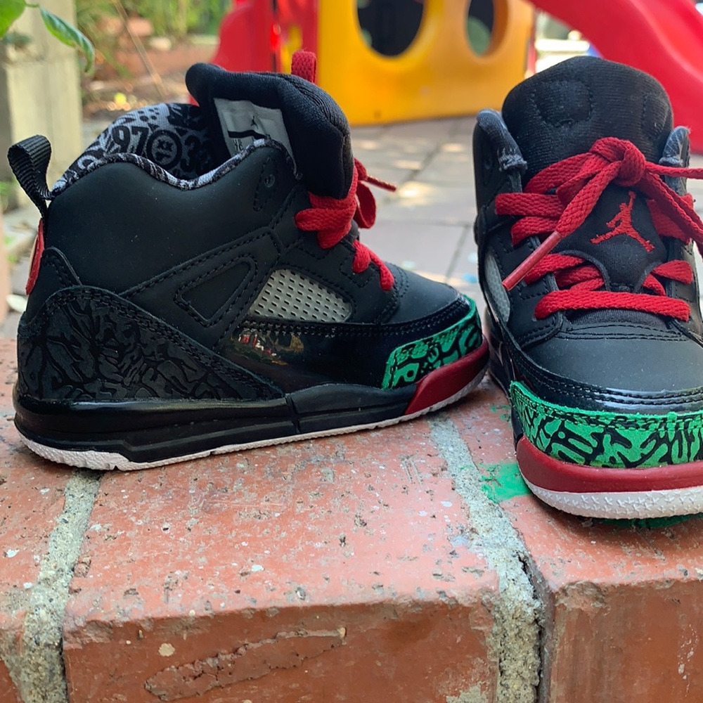 7c The Jordan Spiz’ike in Black/Classic Green